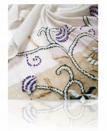 Палантин Женский ZW.EMB/NEUTRAL